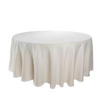 Nappe ronde 280cm Anti-tache Beige