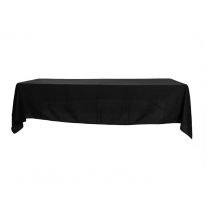 Tablecloth Rectangular Anti-stain 150x240cm Black