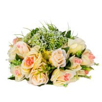 Bunch of Roses Creamy White Luxe