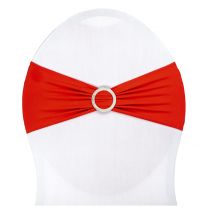 Chair Bow Lycra Red