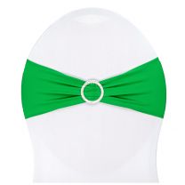 Chair Bow Lycra Lime-green