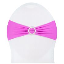 Chair Bow Lycra Pink